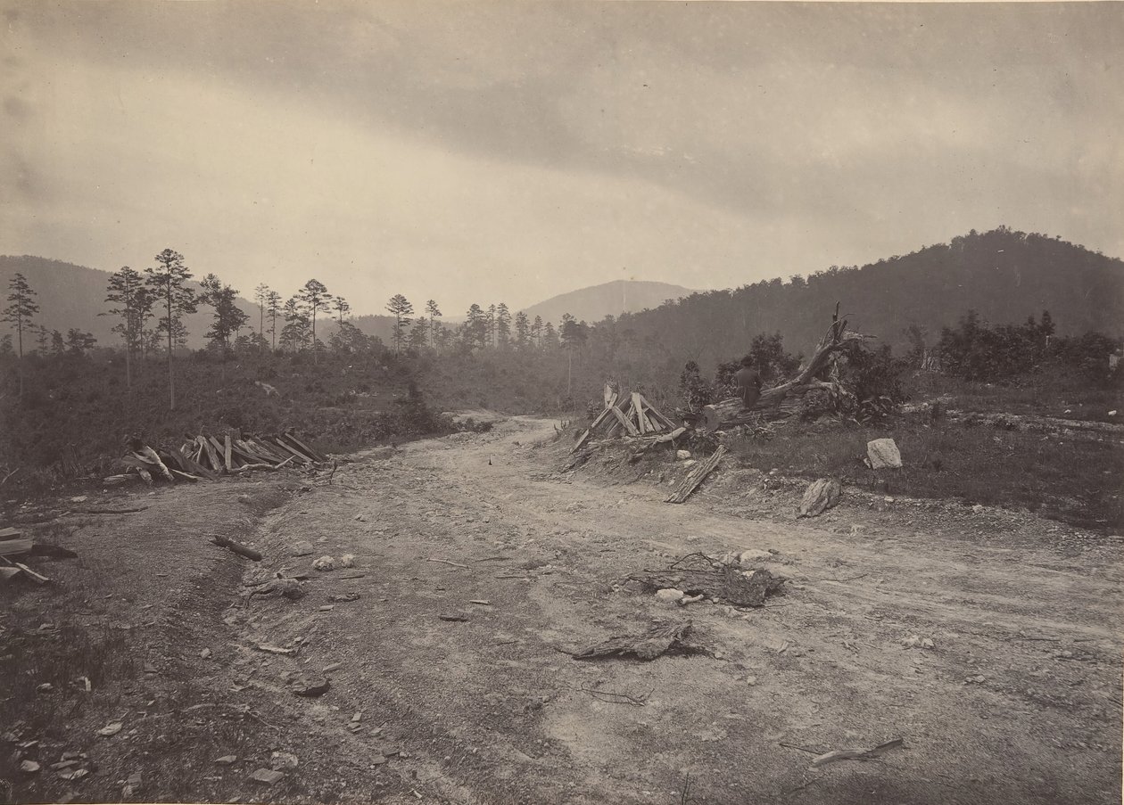 Buzzard Roost, Georgia, 1860-luku. tekijältä George N. Barnard