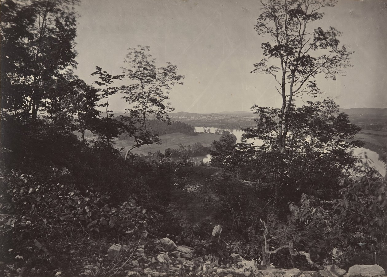 Chattanooga Valley Lookout Mountainilta, 1860-luku. tekijältä George N. Barnard