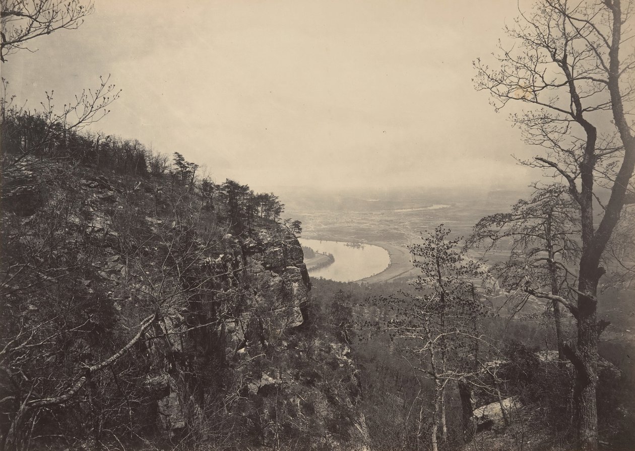 Chattanooga Valley Lookout Mountain No. 2:lta 1860-luvulta. tekijältä George N. Barnard
