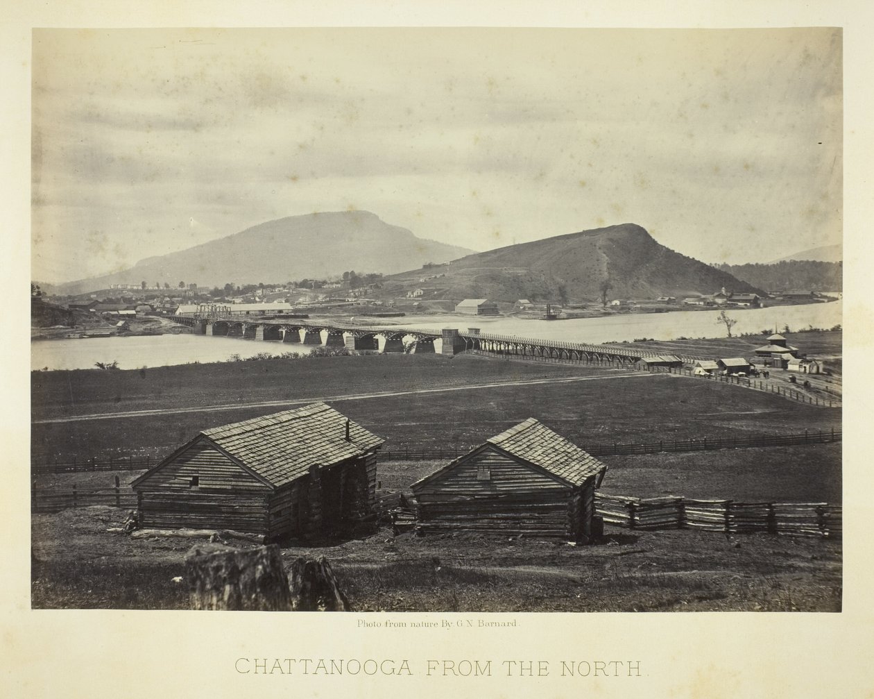 Chattanooga pohjoisesta tekijältä George N. Barnard