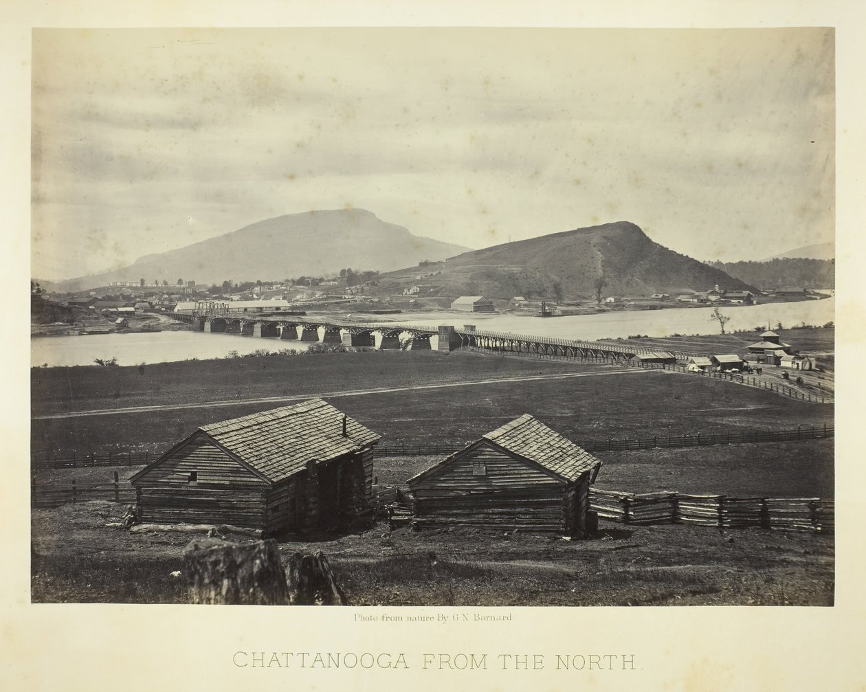 Chattanooga pohjoisesta, 1864. tekijältä George N. Barnard