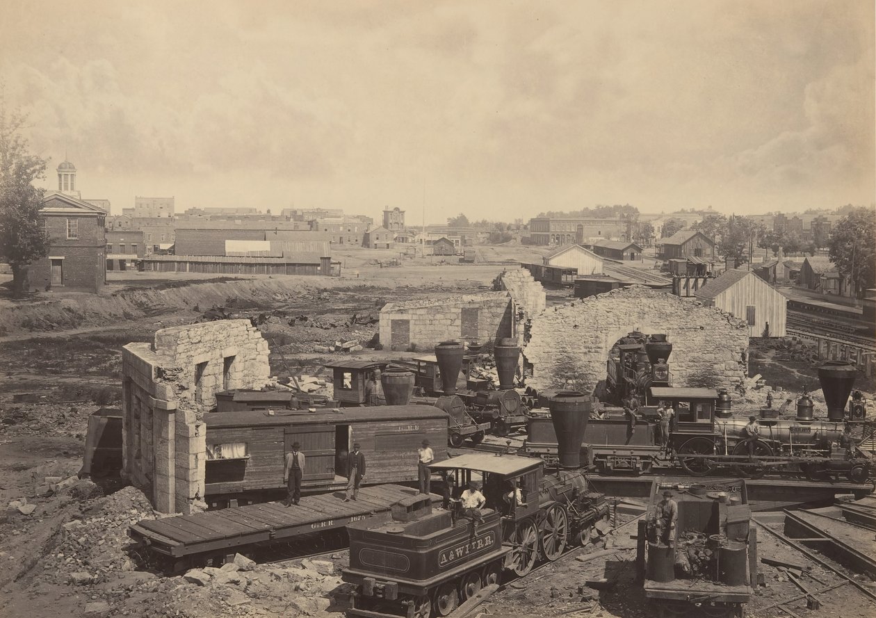 Atlantan kaupunki, Georgia nro 1, 1860-luku. tekijältä George N. Barnard