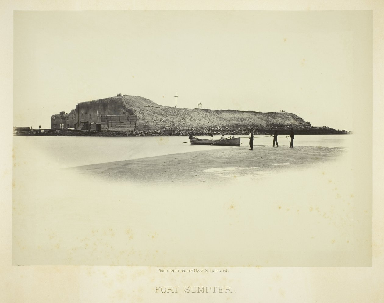 Fort Sumpter tekijältä George N. Barnard