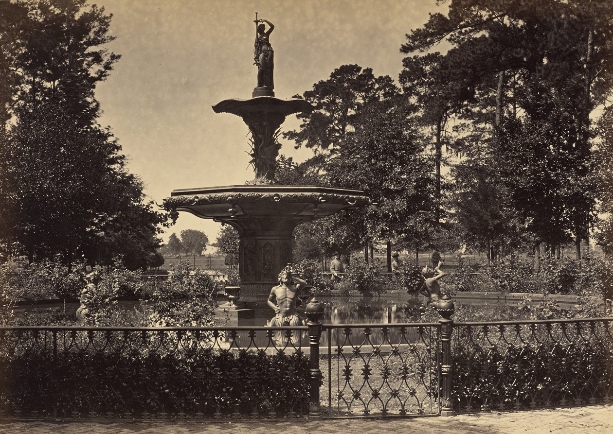 [Fountain Savannah, Georgia] tekijältä George N. Barnard