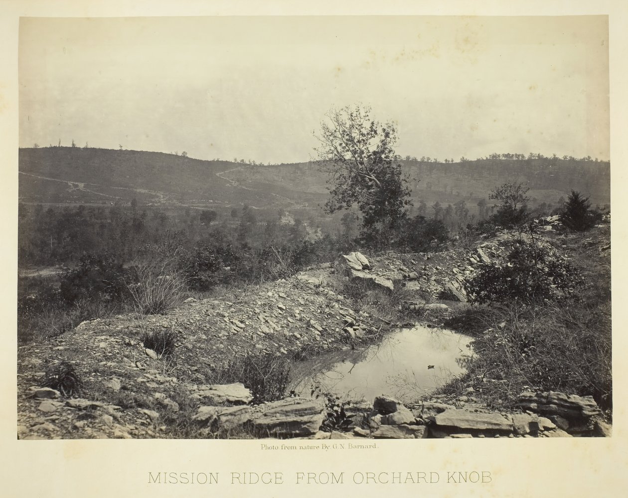Mission Ridge Orchard Knobista, 186466. tekijältä George N. Barnard