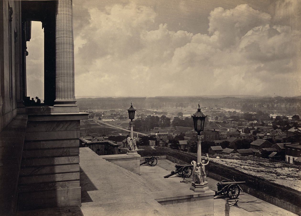 Nashville Capitol-rakennuksesta nähtynä tekijältä George N. Barnard