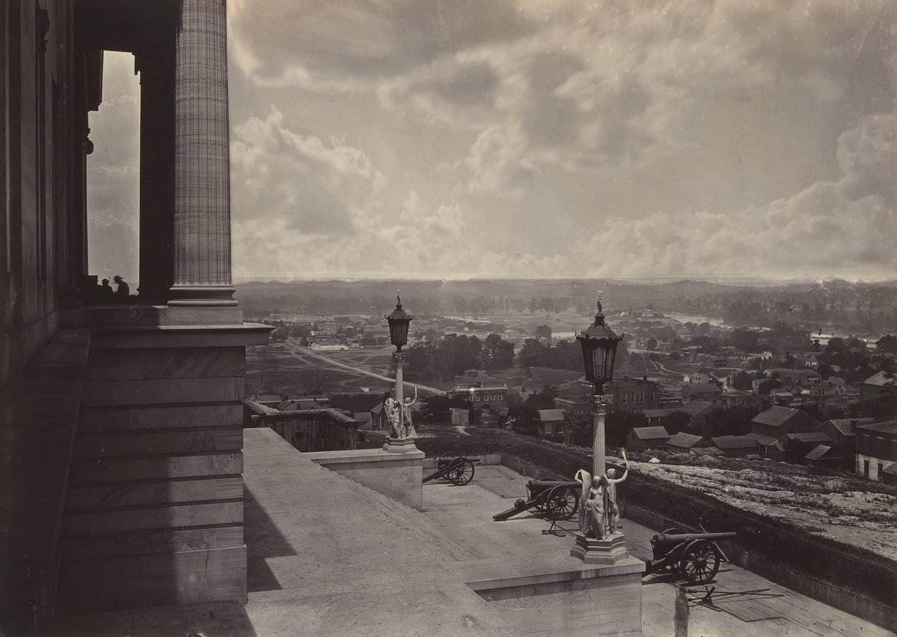 Nashville Capitolista, 1860-luku. tekijältä George N. Barnard