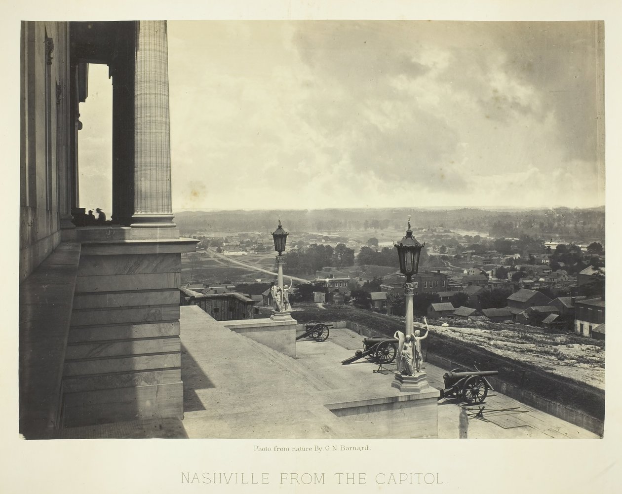 Nashville Capitolista, 1864. tekijältä George N. Barnard