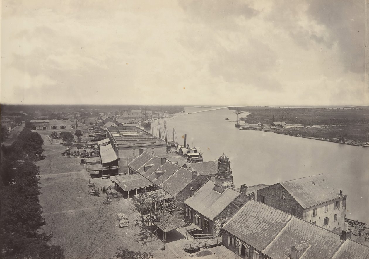 Savannah, Georgia nro 1, 1860-luku. tekijältä George N. Barnard
