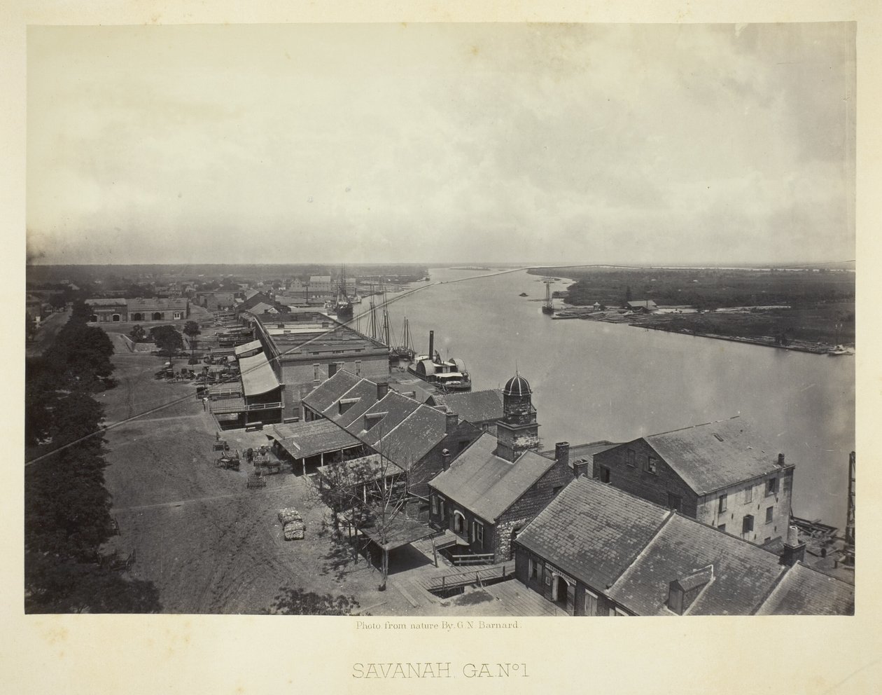 Savannah, GA, nro 1 tekijältä George N. Barnard