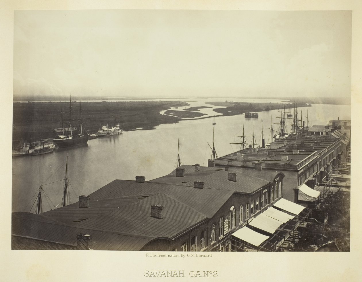 Savannah, GA, nro 2 tekijältä George N. Barnard