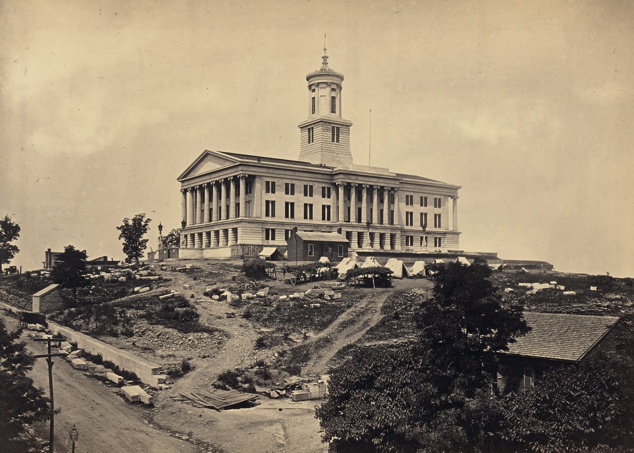 Capitol, Nashville, Tennessee tekijältä George N. Barnard