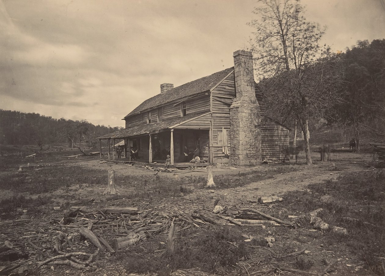 John Ross House, Ringold, Georgia, 1860-luku. tekijältä George N. Barnard