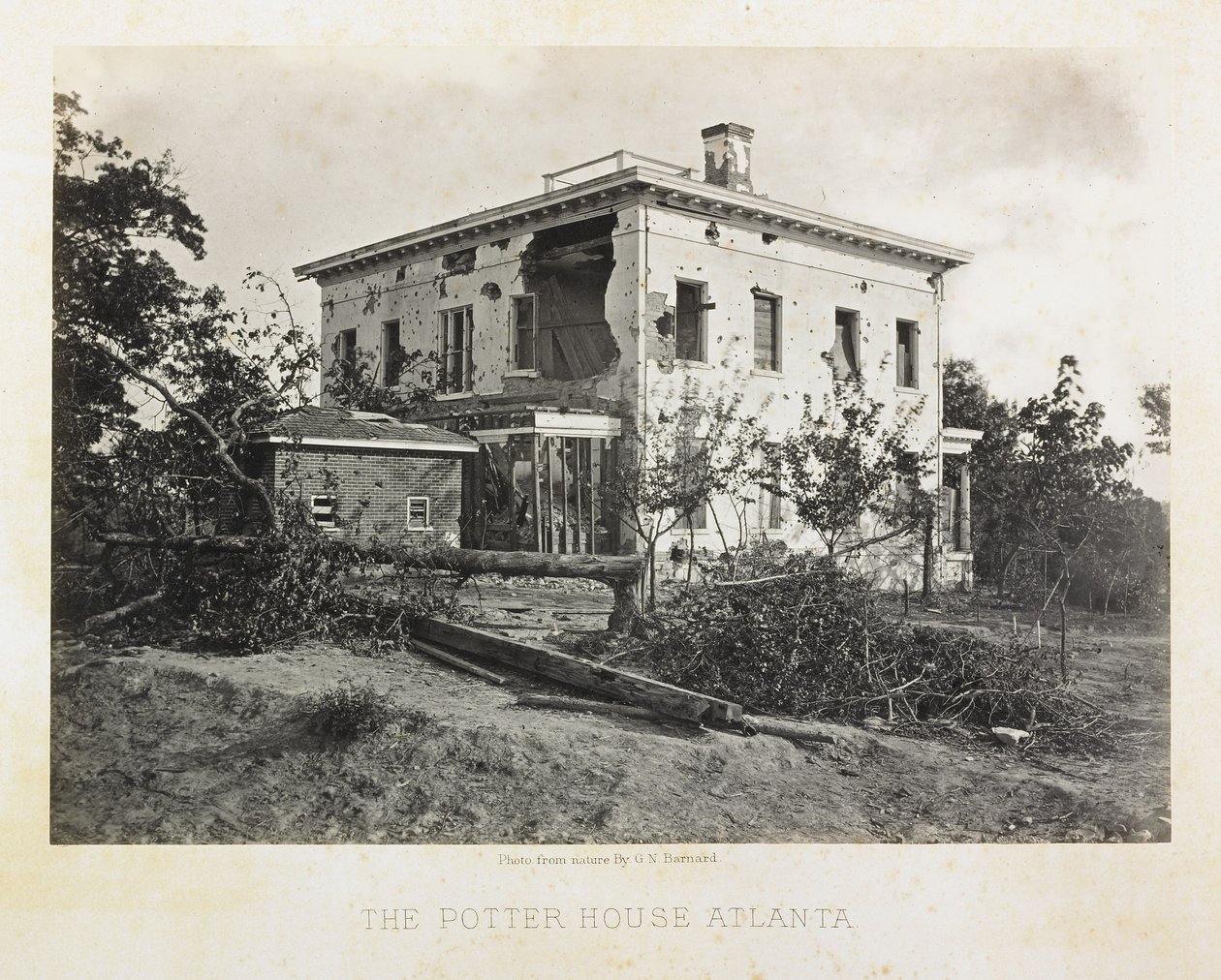 Potter House, Atlanta tekijältä George N. Barnard