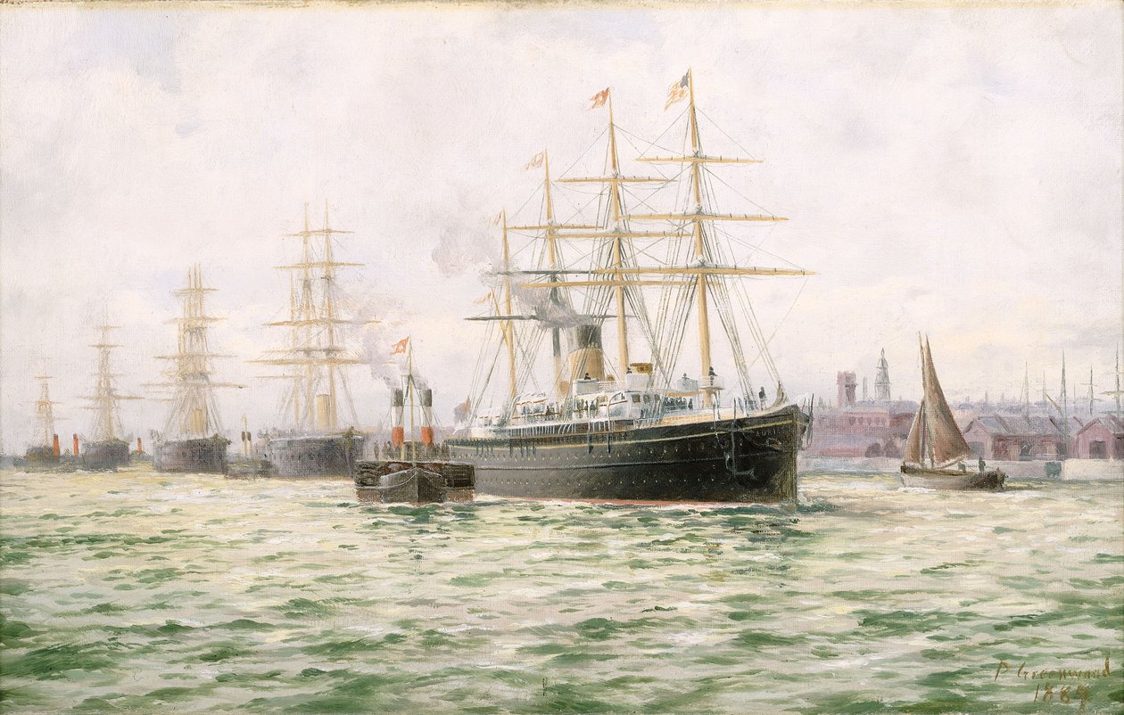 White Star Line -yhtiön höyrylaiva 