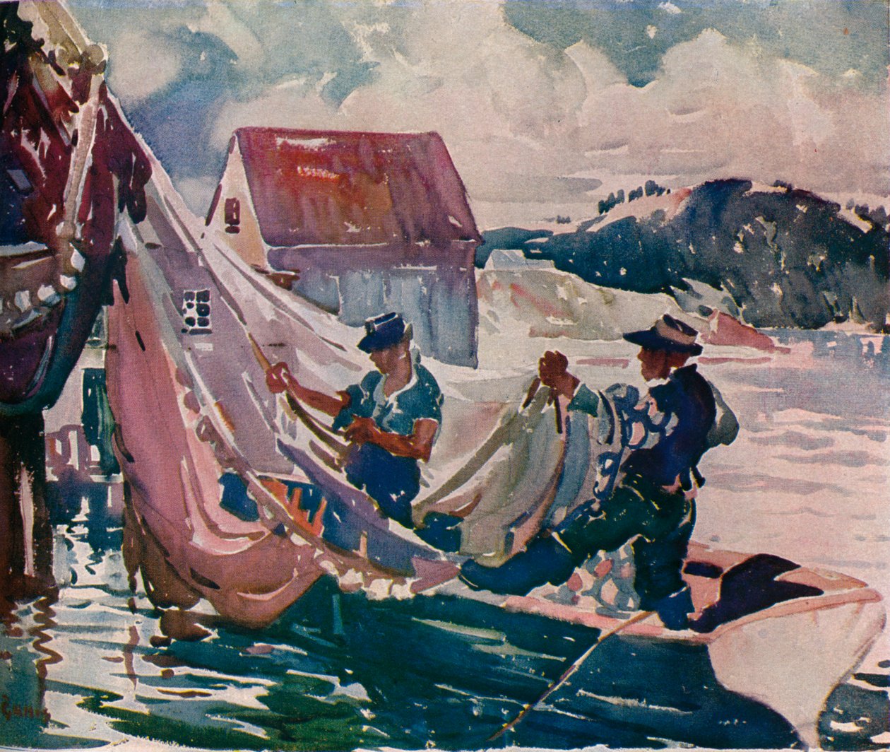 Kierreverkot, c1930 tekijältä George Pearse Ennis