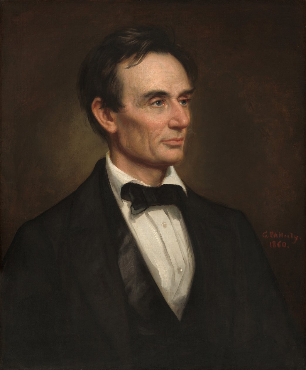 Abraham Lincoln, 1860. tekijältä George Peter Alexander Healy