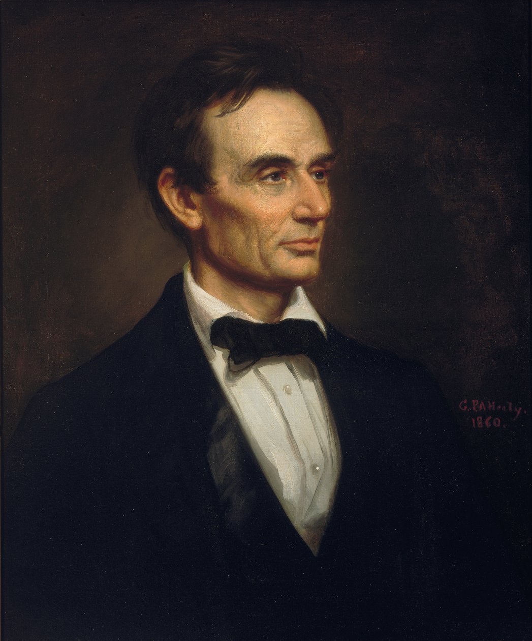 Abraham Lincoln, 1860 tekijältä George Peter Alexander Healy