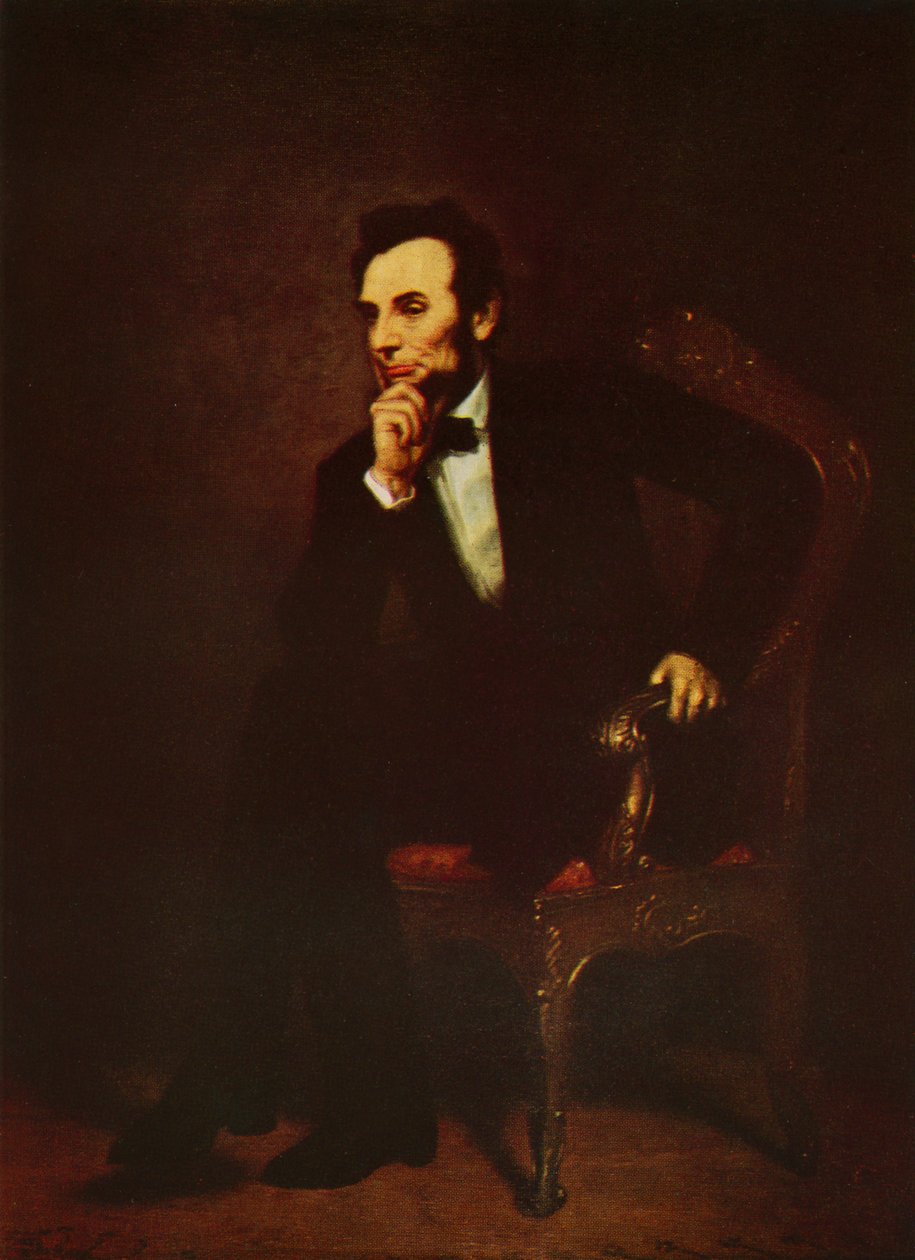 George Peter Alexander Healyn Abraham Lincoln tekijältä George Peter Alexander Healy