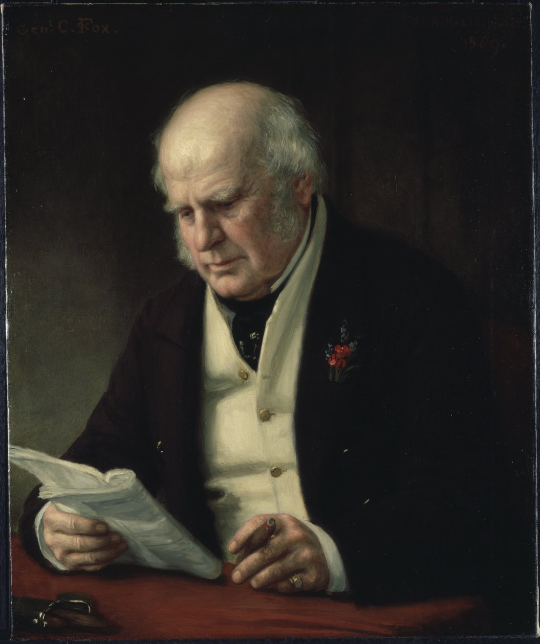Charles Fox, 1869 tekijältä George Peter Alexander Healy