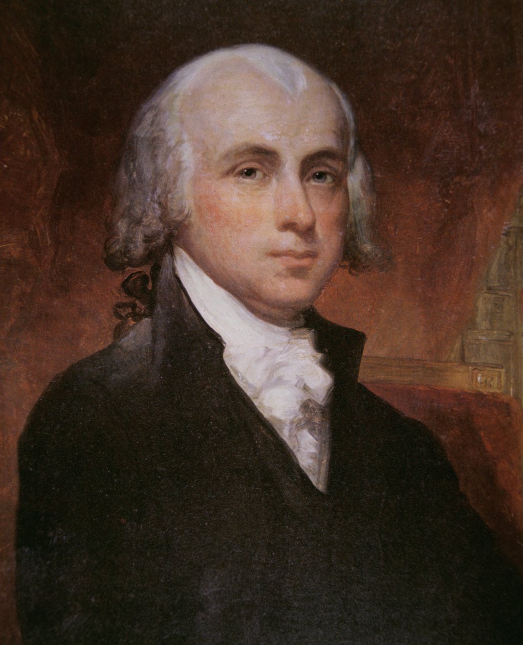 James Madison (1751-1836) (väri litho) tekijältä George Peter Alexander Healy