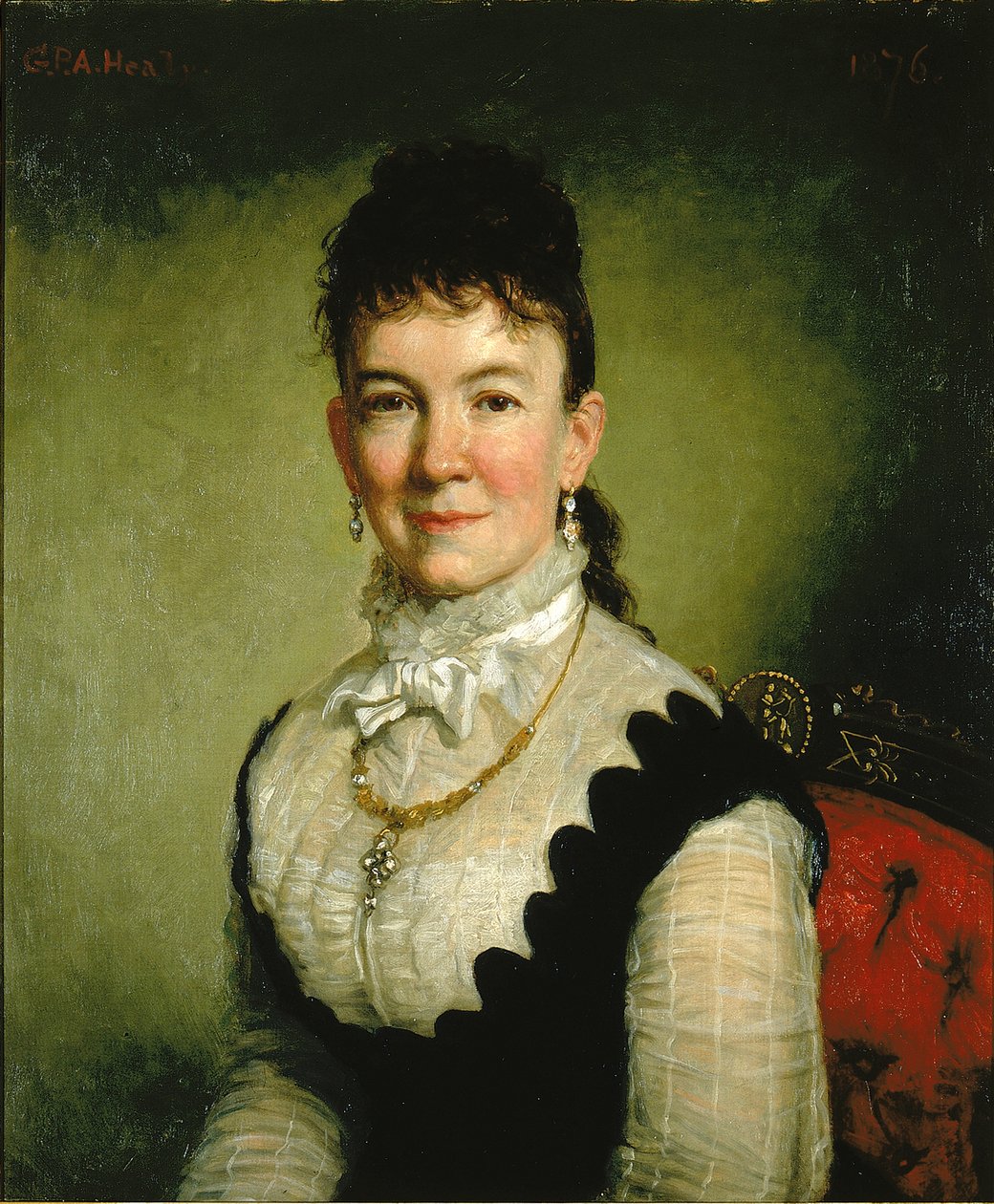 Rouva Albert J. Myer Catherine Walden, 1876. tekijältä George Peter Alexander Healy