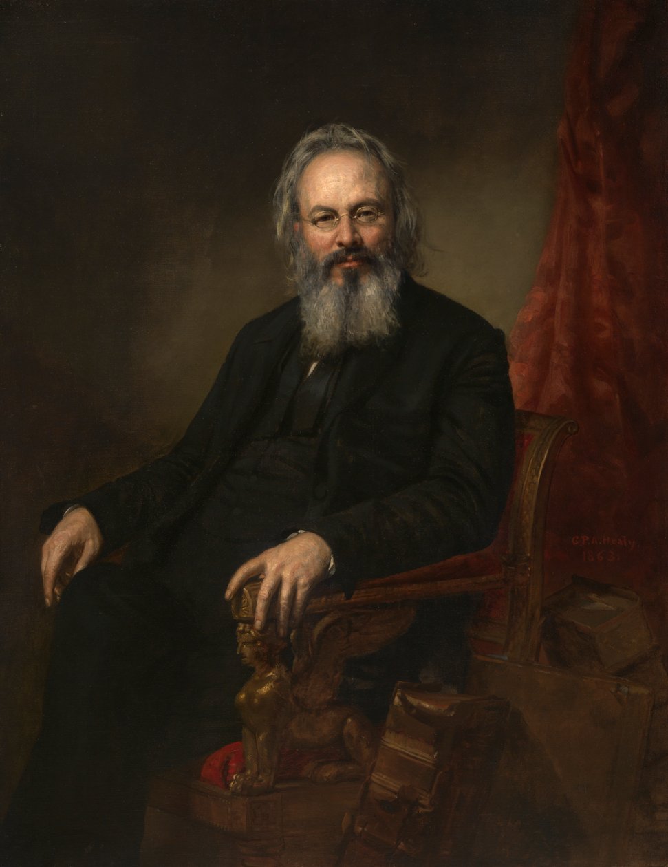 Orestes Brownson, 1863. tekijältä George Peter Alexander Healy