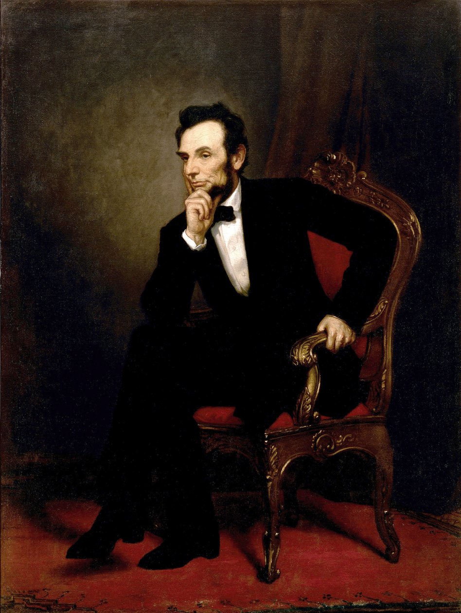 Abraham Lincolnin muotokuva tekijältä George Peter Alexander Healy