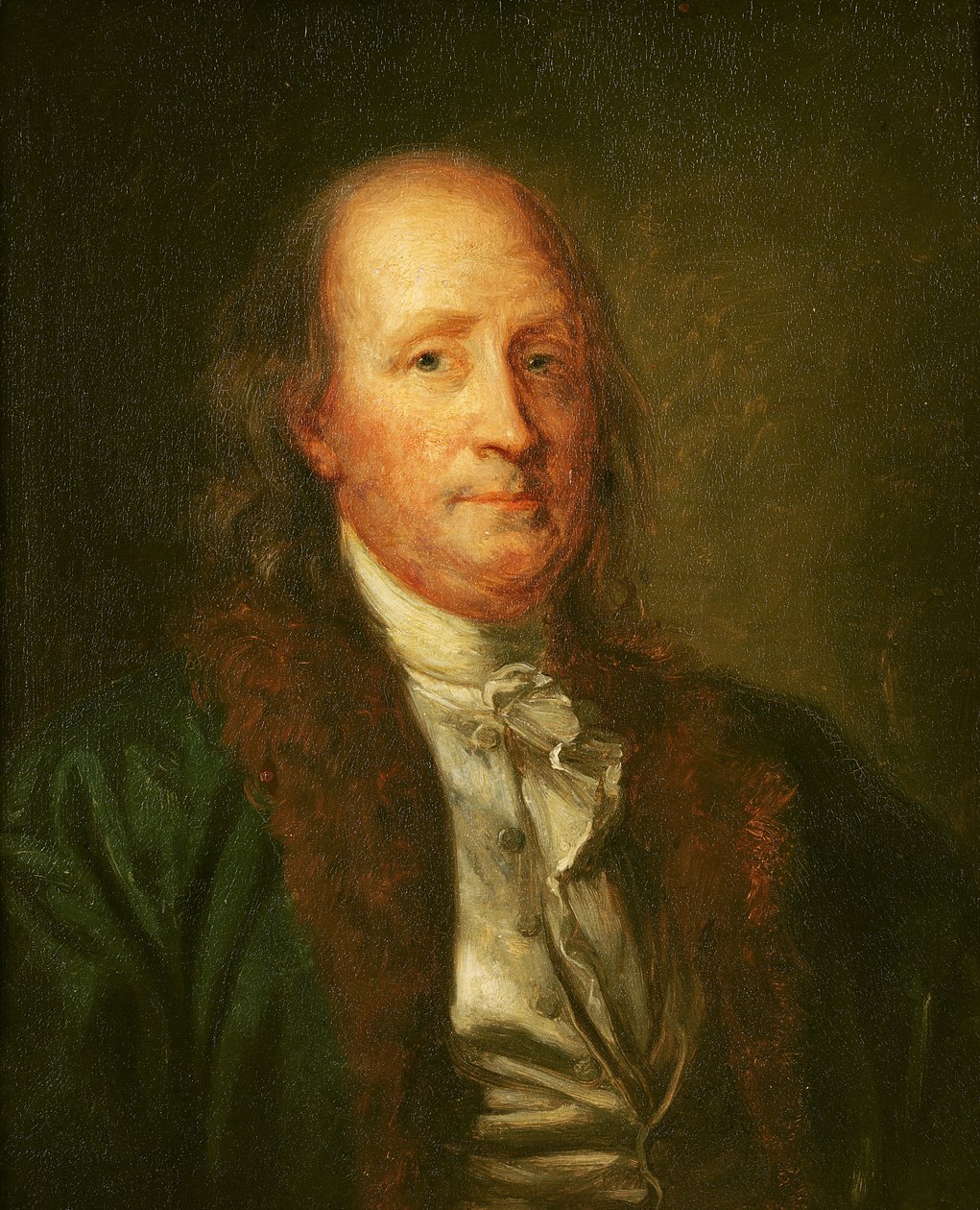 Benjamin Franklinin muotokuva (1706-90) tekijältä George Peter Alexander Healy