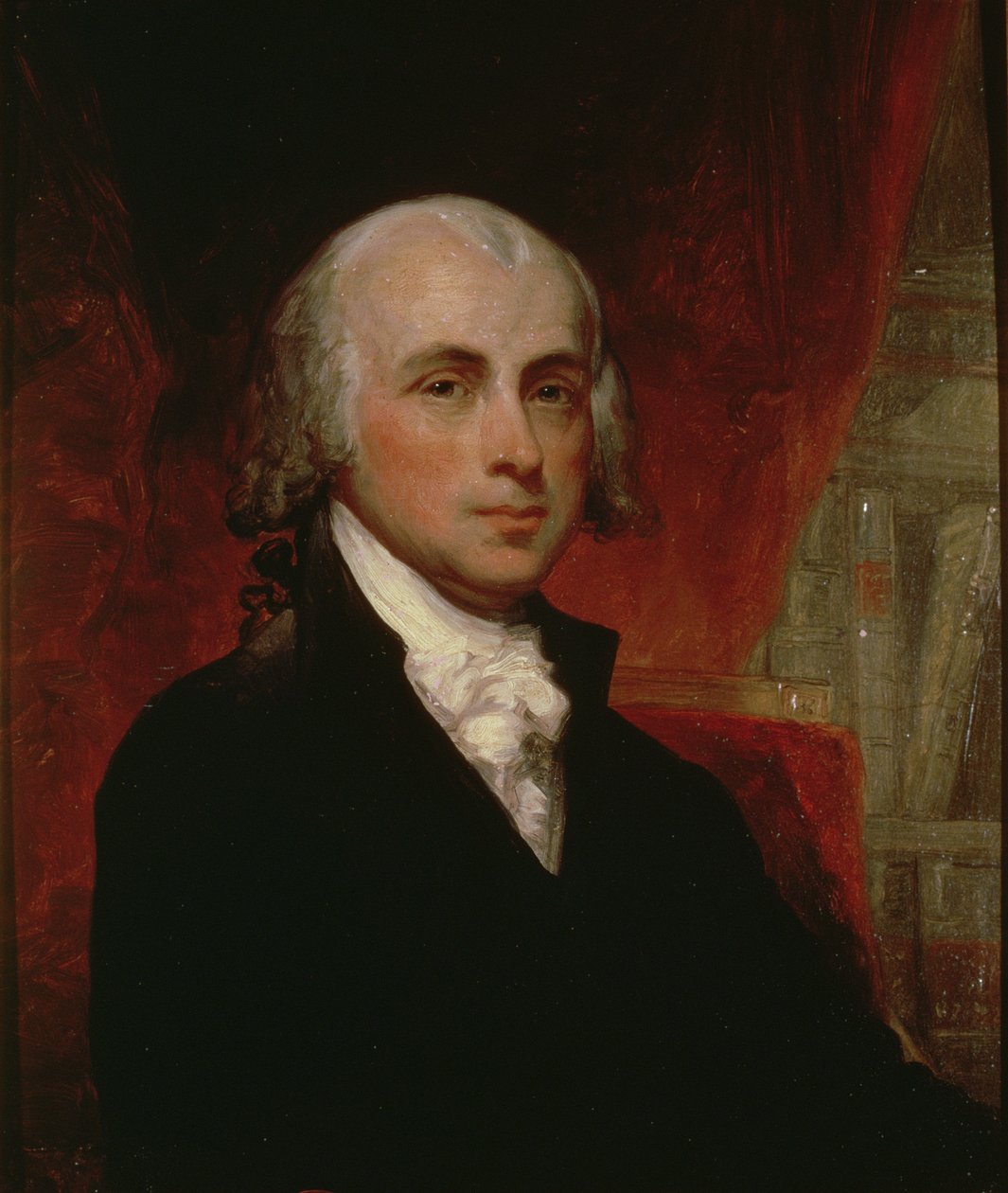 James Madisonin (1751-1836) muotokuva tekijältä George Peter Alexander Healy