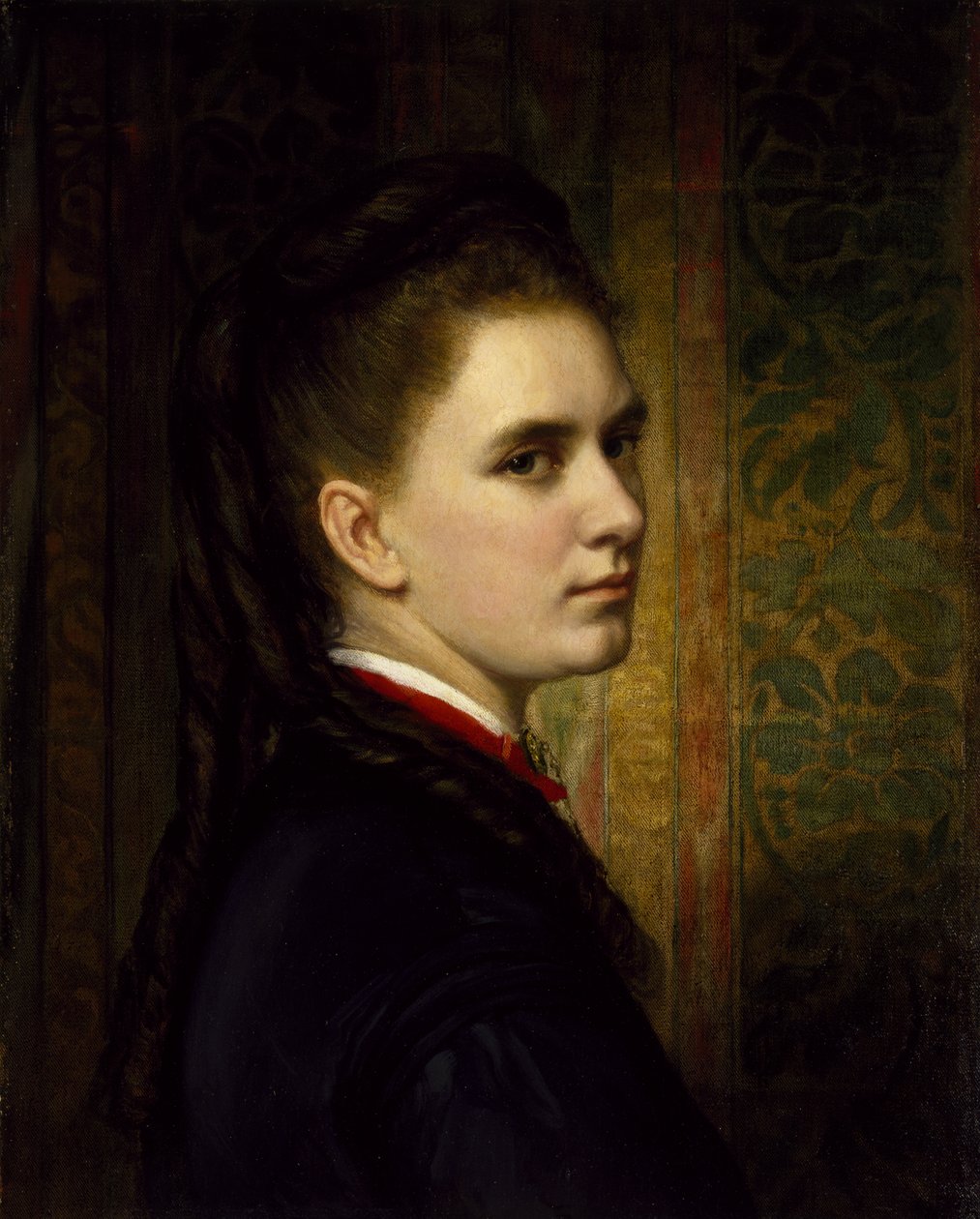 Muotokuva Maria Healysta, taiteilijoiden tyttärestä, n. 1871 tekijältä George Peter Alexander Healy