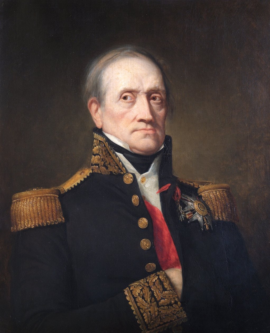 Marsalkka Nicolas Jean de Dieu Soultin muotokuva, Dalmatian herttua, ranskalainen sotilas, 1840 tekijältä George Peter Alexander Healy