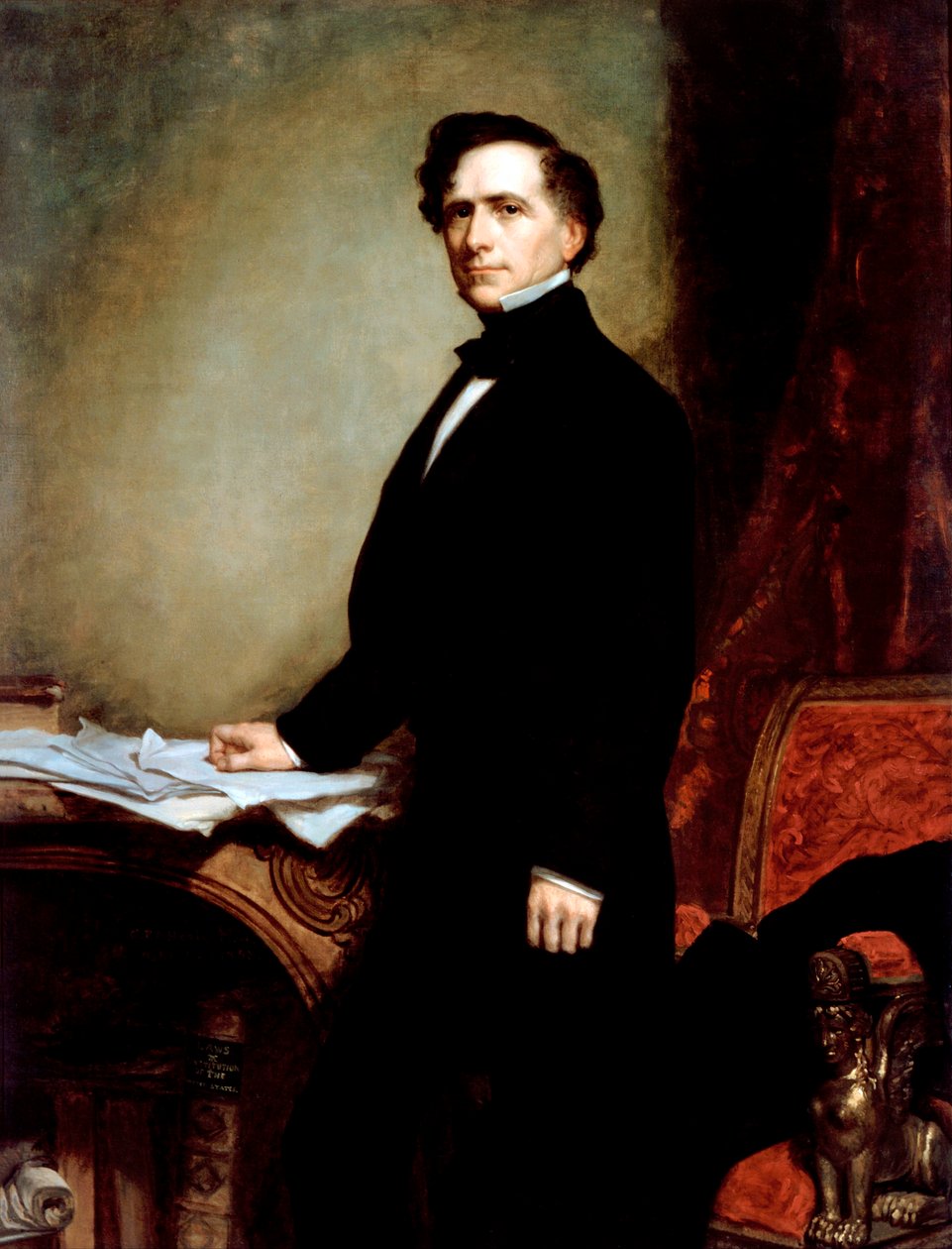 Presidentti Franklin Piercen muotokuva tekijältä George Peter Alexander Healy