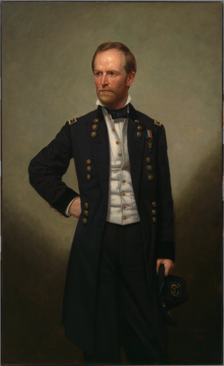 William T. Sherman, 1866. tekijältä George Peter Alexander Healy