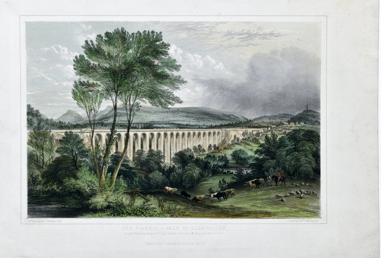 Dee Viaduct - Vale of Llangollen tekijältä George Pickering