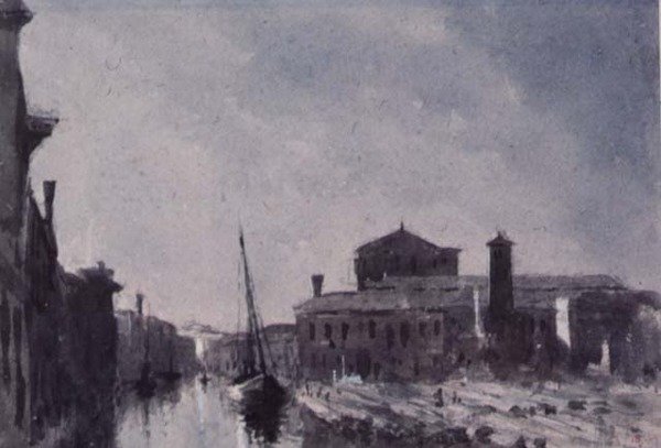 Sacca della Misericordia, Venetsia tekijältä George Price Boyce