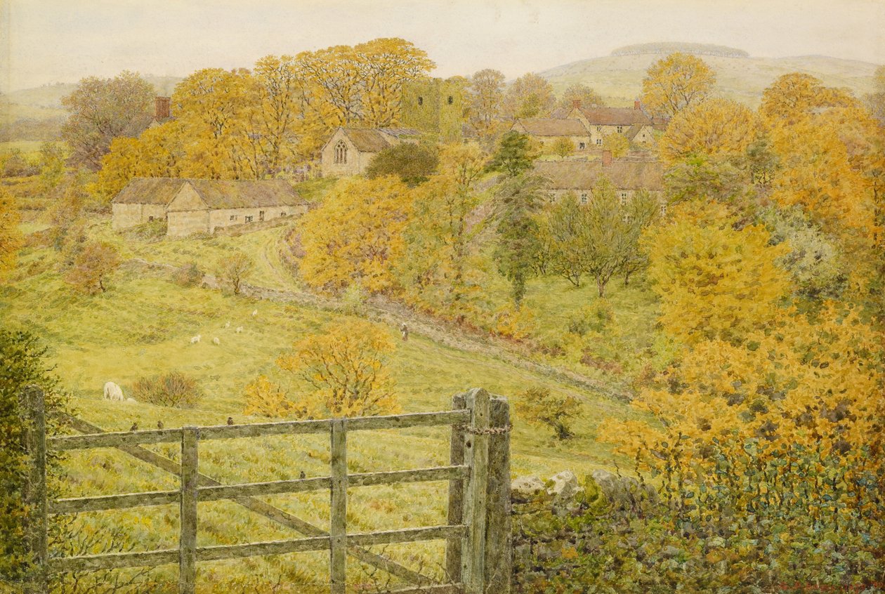 Thorpe, Derbyshire, 1880 tekijältä George Price Boyce