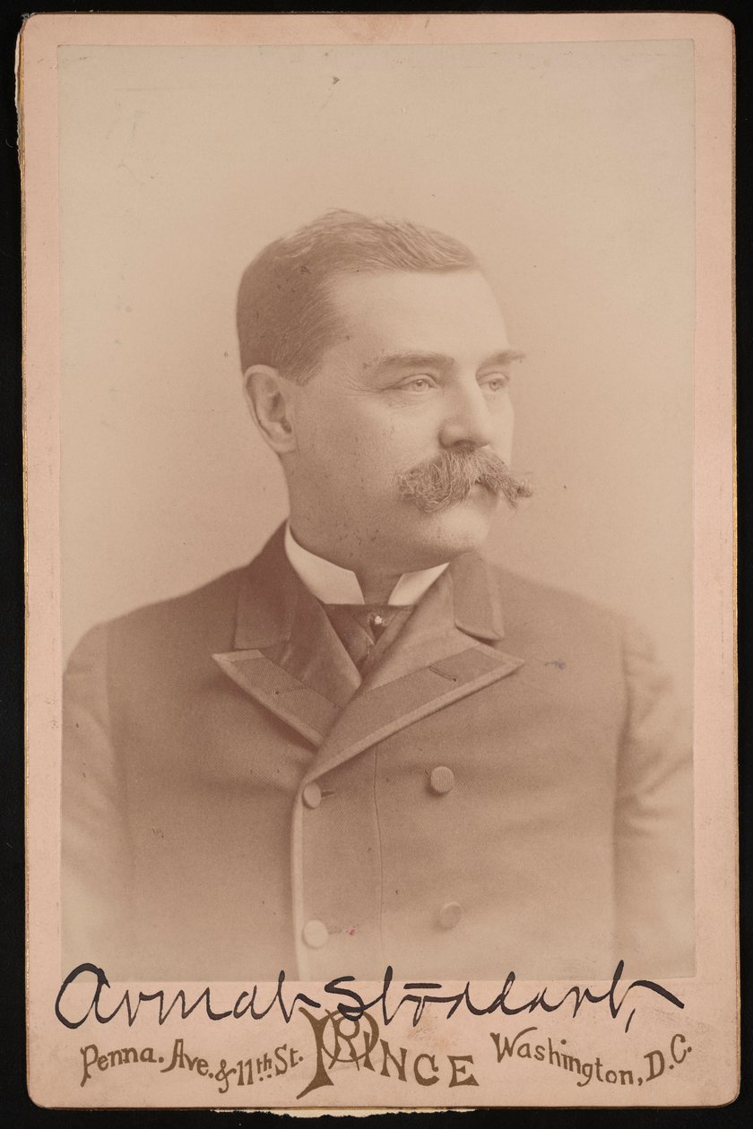 Armat Stoddartin muotokuva 1842-1910, ennen vuotta 1892. tekijältä George Prince