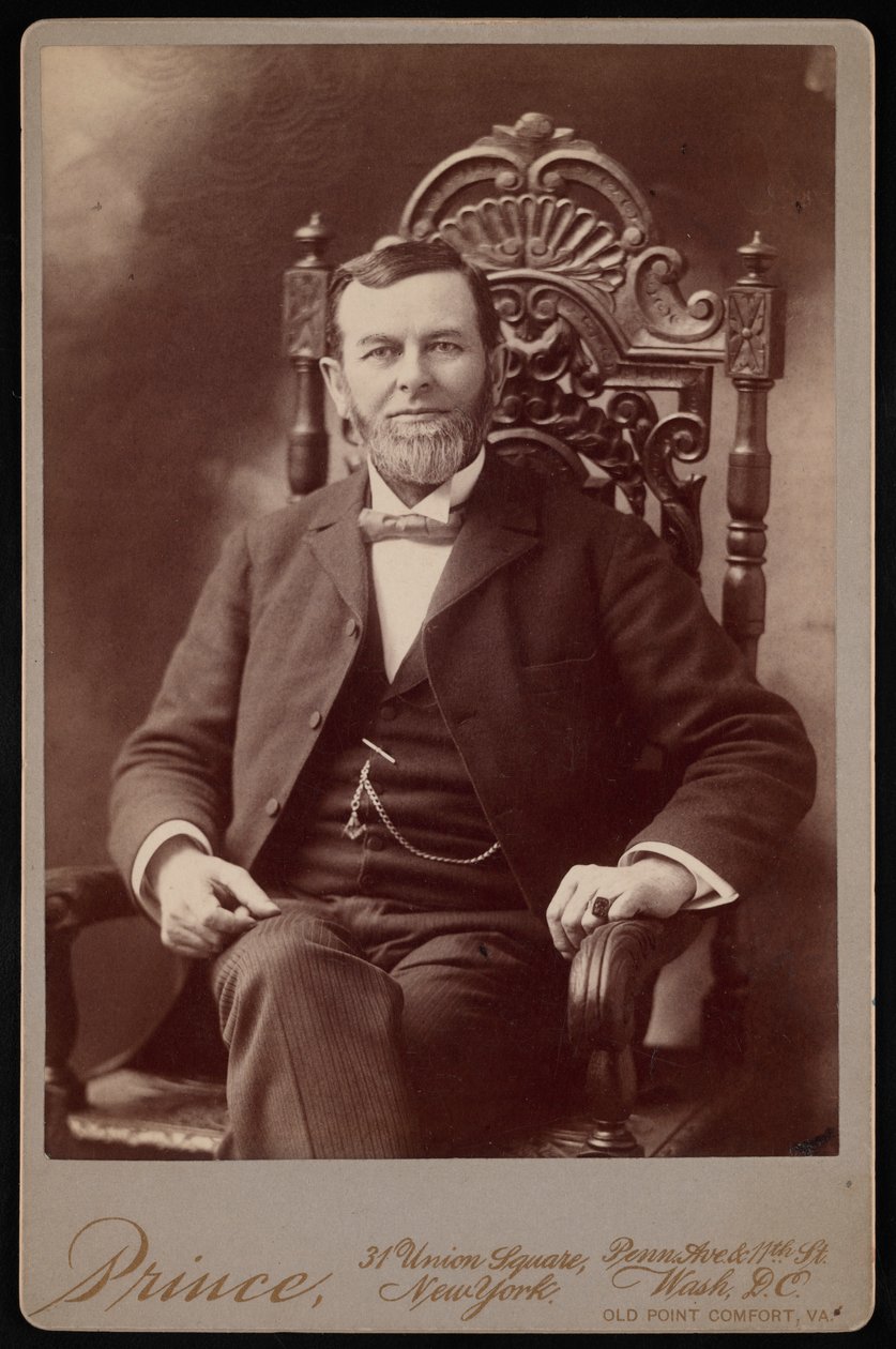 Joseph Williams Collinsin muotokuva 1839-1904, 1890-luku. tekijältä George Prince