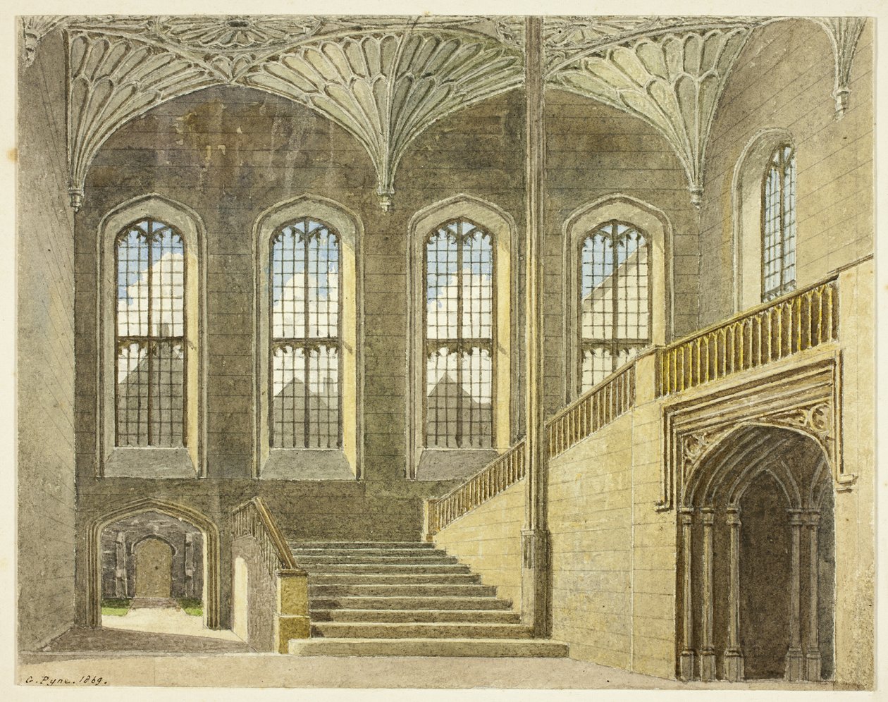 Sisääntulo, Christchurch, Oxford tekijältä George Pyne