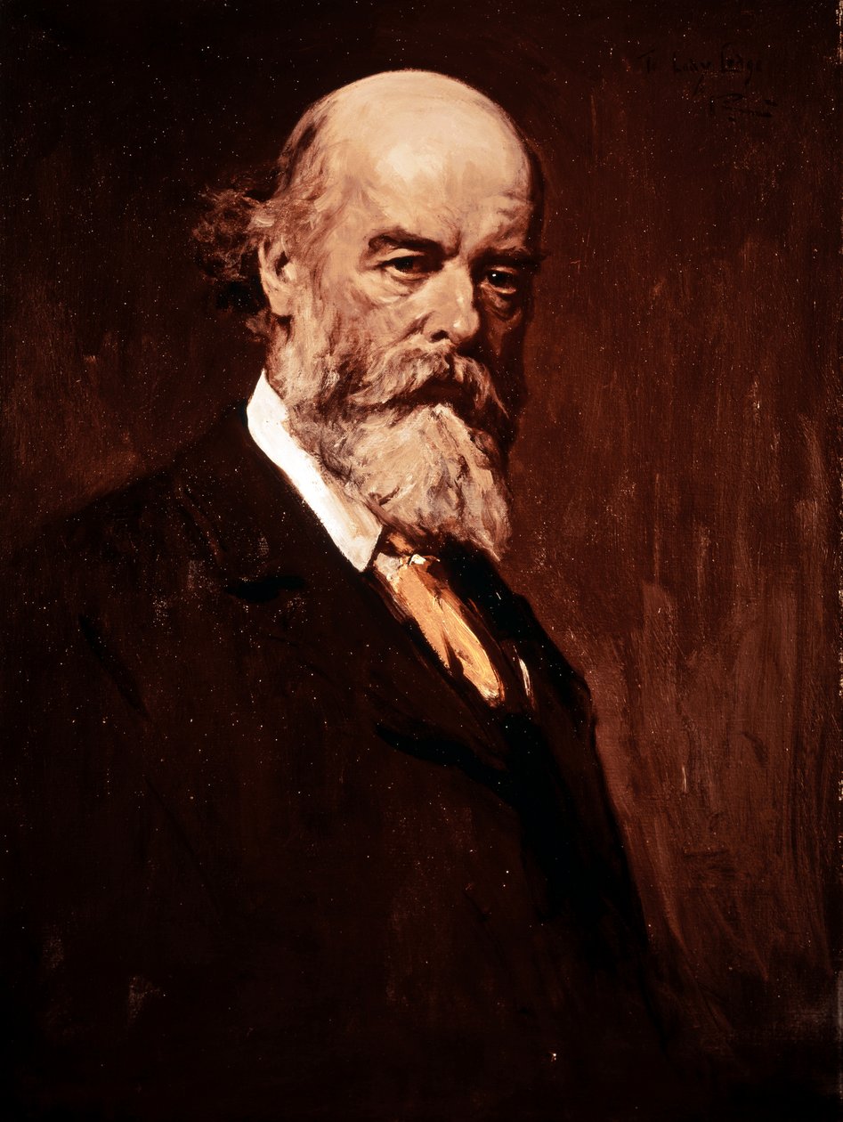 Sir Oliver Joseph Lodgen muotokuva tekijältä George Reid