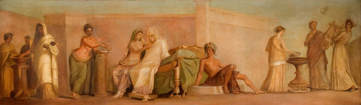 Kopio Aldobrandinin avioliitosta, 1838. tekijältä George Richmond