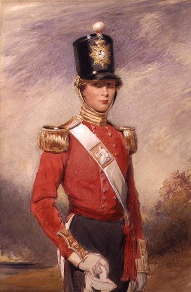 Nuori upseeri 9. jalkarykmentistä, Norfolk tekijältä George Richmond