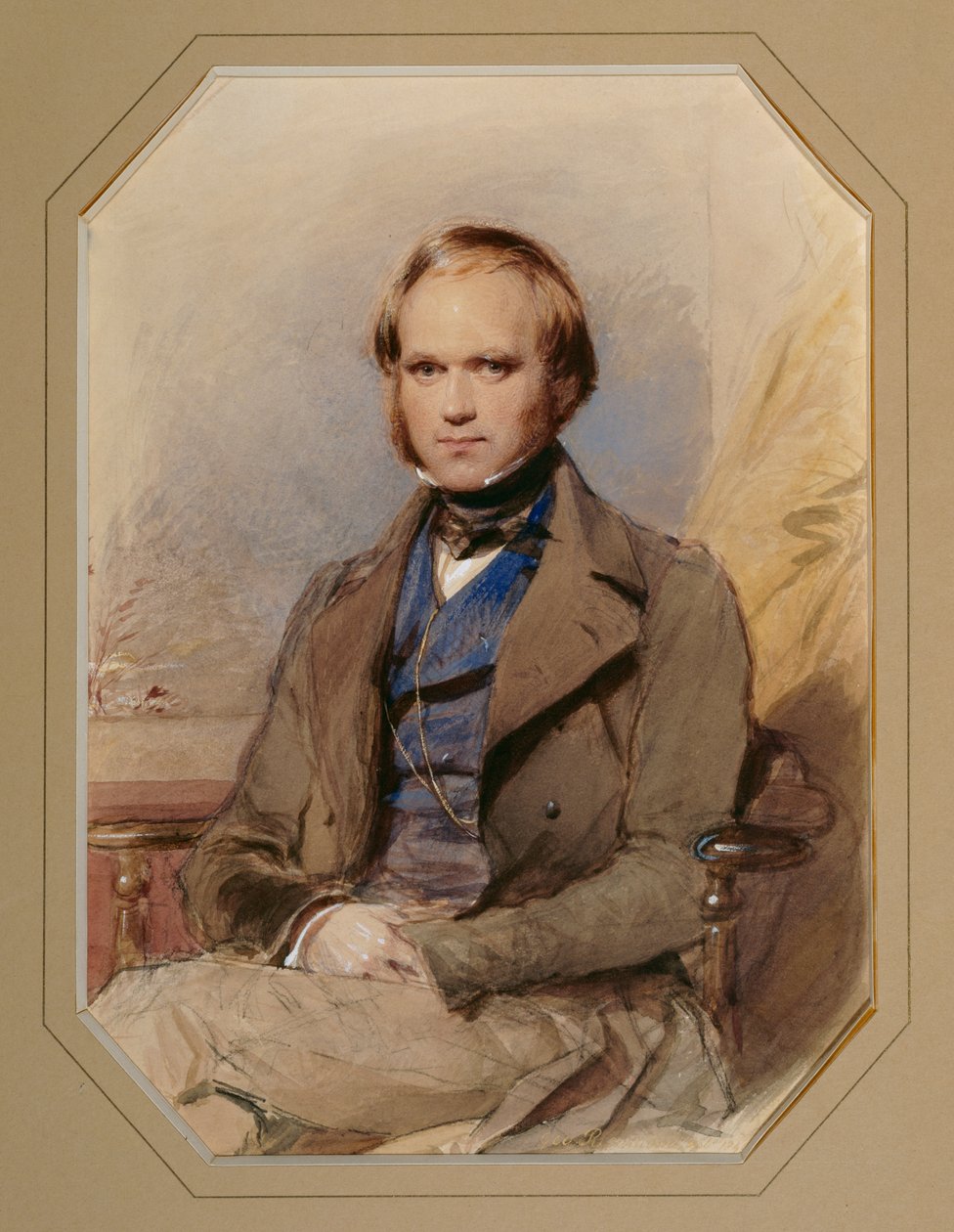Charles darwin tekijältä George Richmond