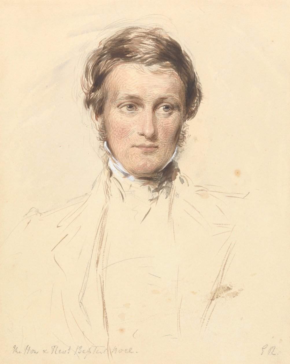 Hon. ja pastori baptisti Wriothesley Noel (1798-1873) tekijältä George Richmond