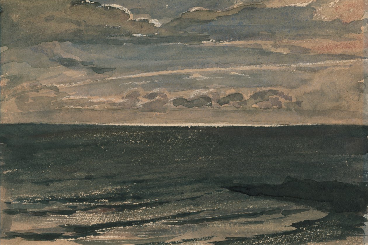 Luar sobre o mar, Broadstairs Finlandês tekijältä George Richmond