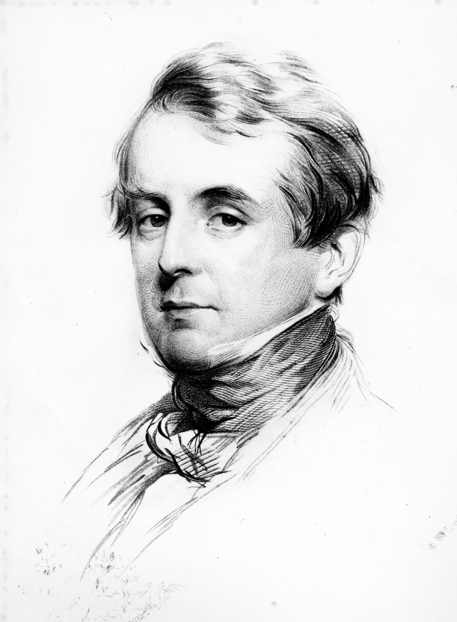 Sir William Heathcote, kaiverrus Joseph Brown, 1847 tekijältä George Richmond