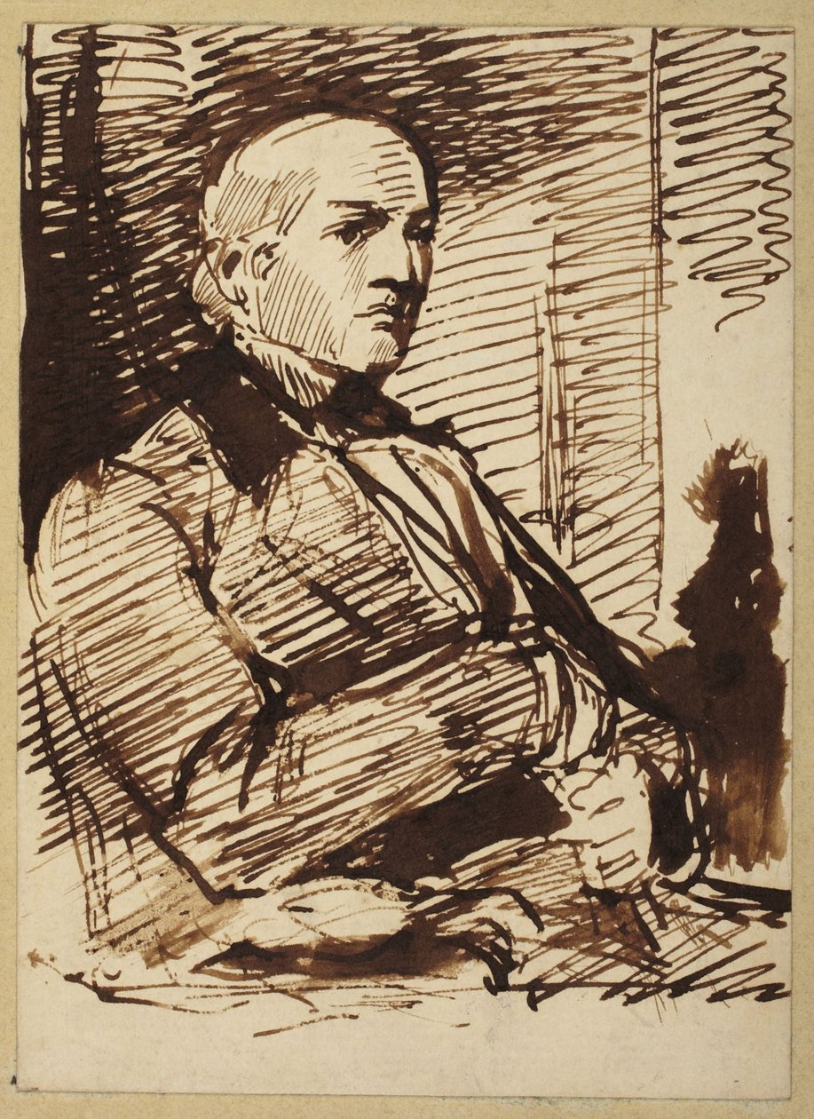 Istuva mies tekijältä George Richmond