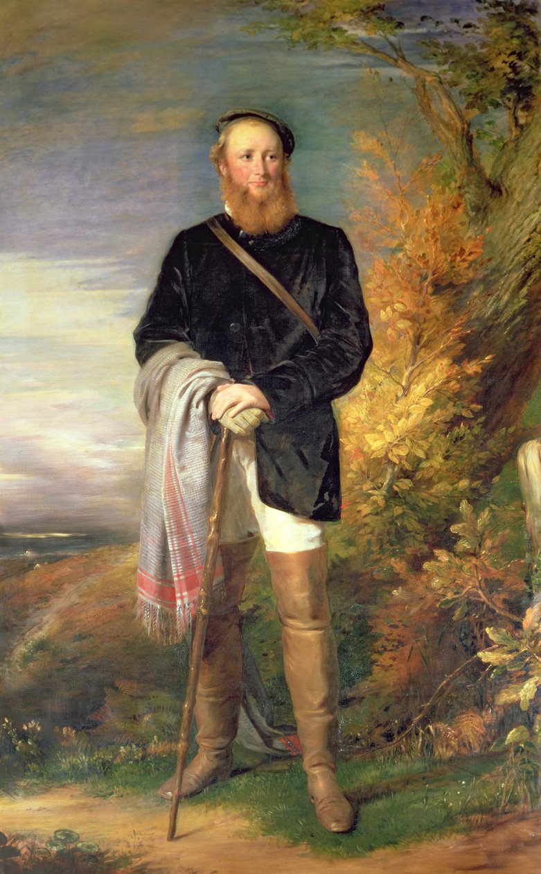 Thomas William Coke Holkhamista (1822-1909) Leicesterin toinen jaarli tekijältä George Richmond