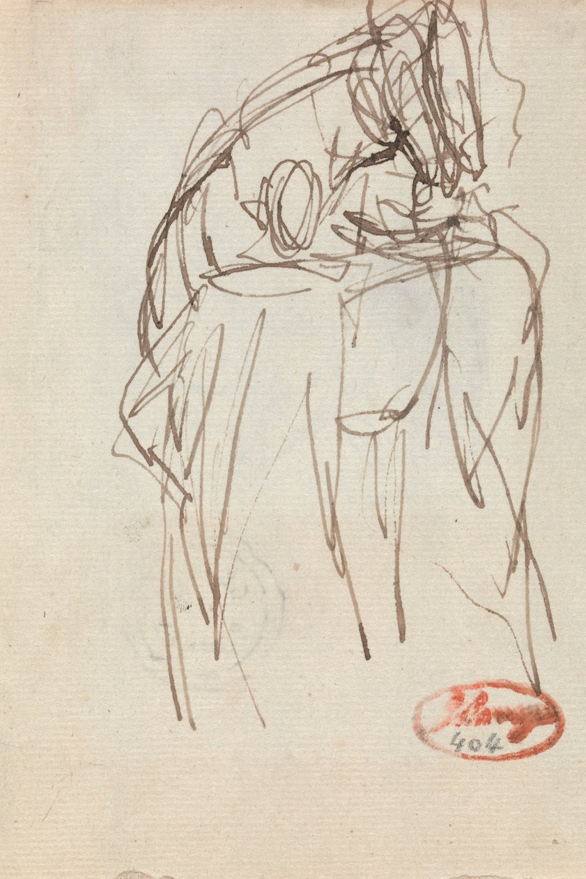 Mies hevosen kanssa, mahdollisesti Ward Thomas tekijältä George Romney